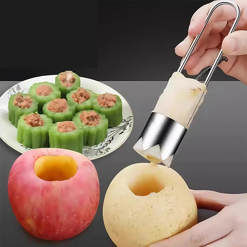 Kitchen Home Gadgets - Edelstahl Obst Kern Entferner Apfel Birne