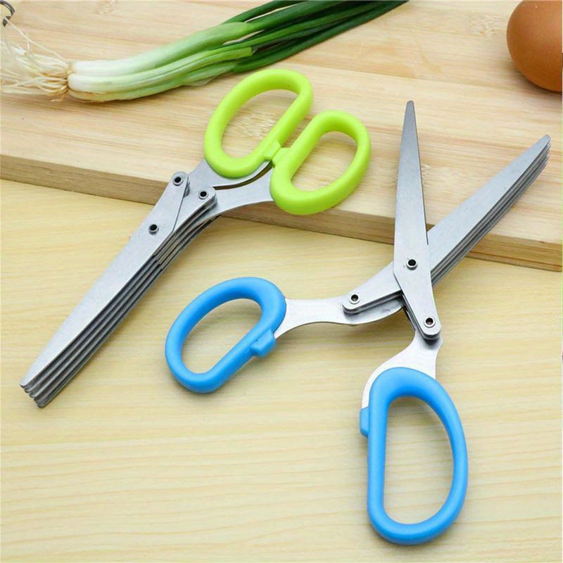 Herb Scissors 5 Blade - 5-Blatt-Küchenschere aus Edelstahl, vielseitig einsetzbar, langlebig,