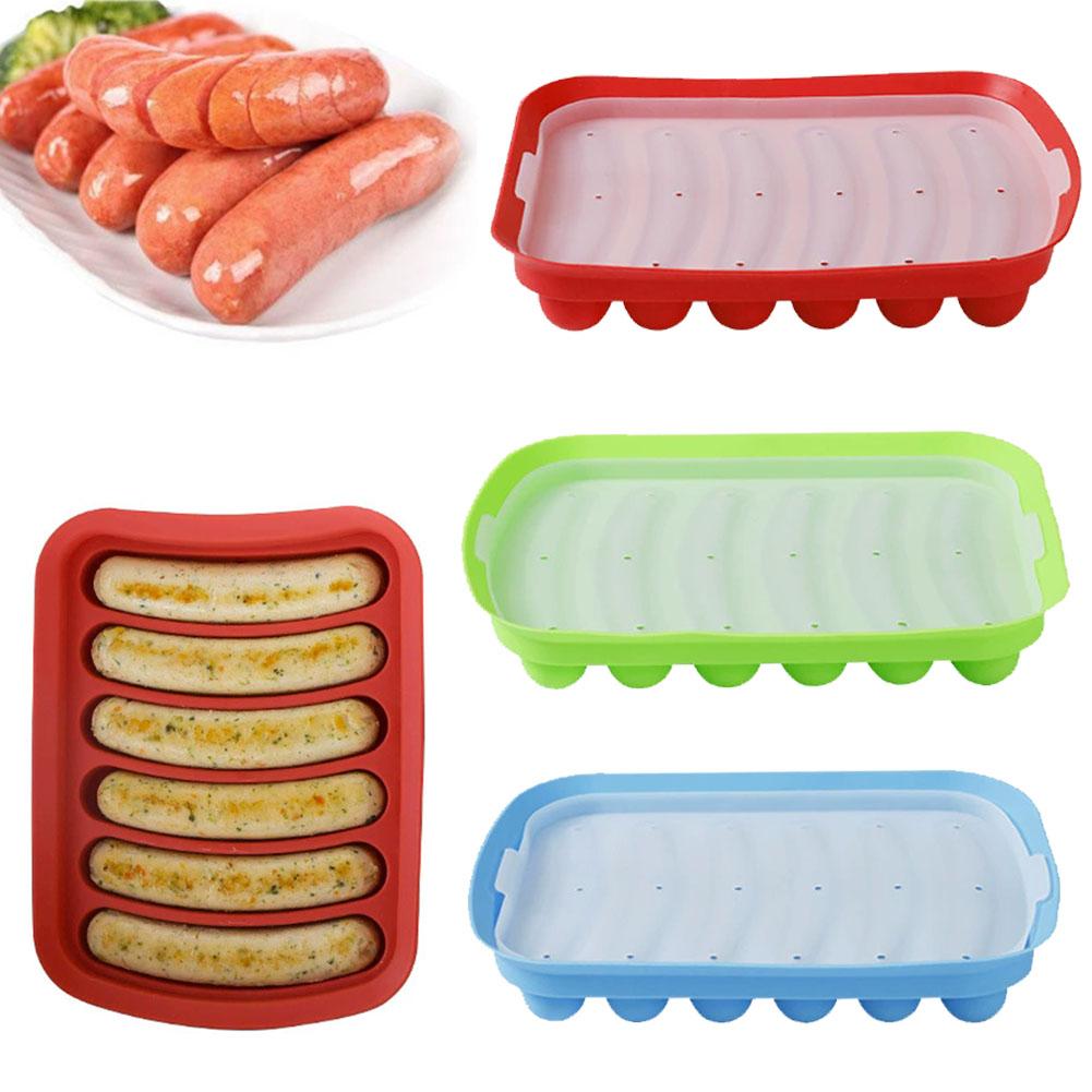 Kitchen Gadgets Made In Usa - DIY-Silikon-Wurstform für Babynahrung, Hausgemachte Hot Dog-