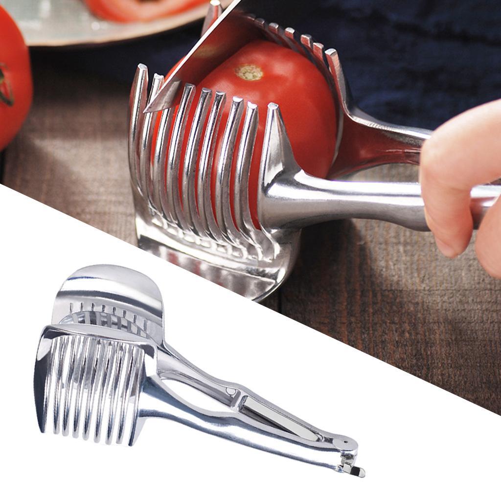 Kitchen Gadgets Made In Usa - Tomaten- und Zitronenschneider aus Aluminiumlegierung, Runder