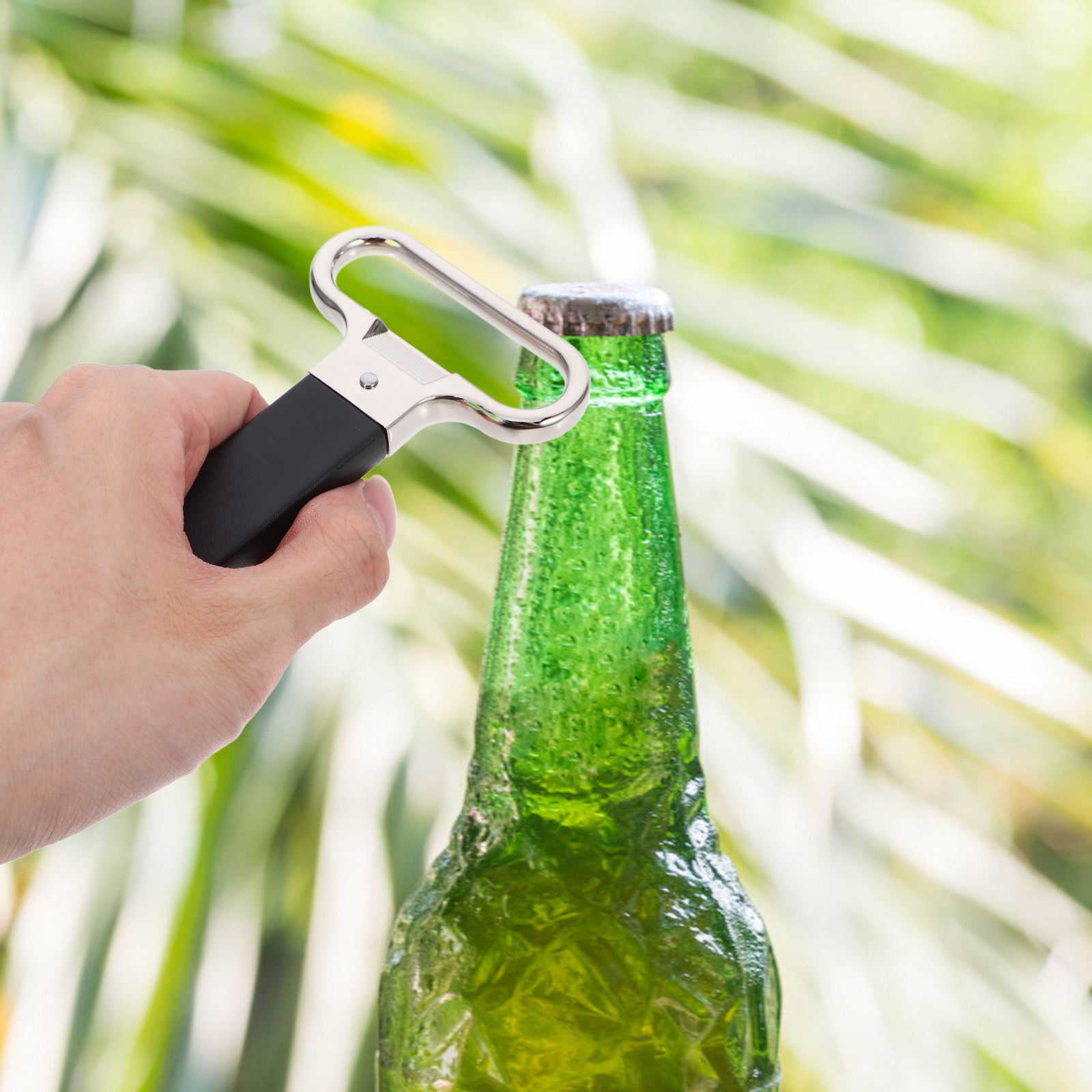 Kitchen Home Gadgets - Zinklegierung Mehrzweck-Flaschenöffner Öffnet Wein-, Bier- und
