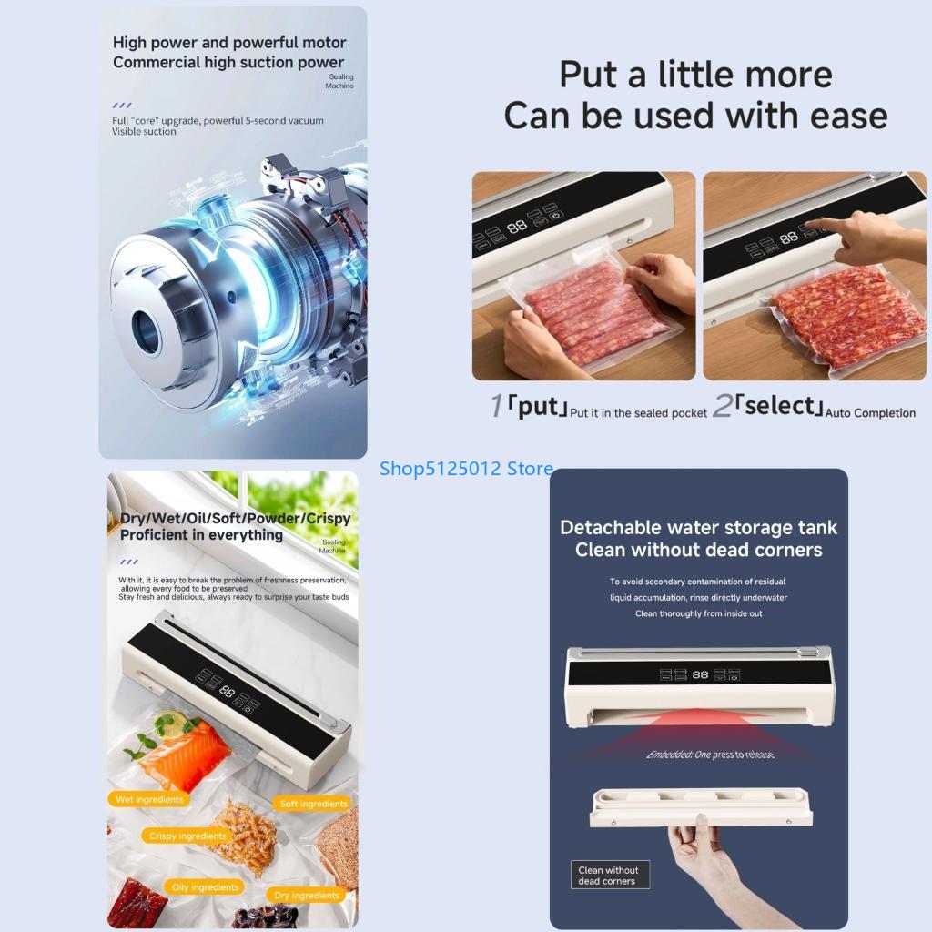 Kitchen Gadgets For Small Kitchens - G8TC Intelligente automatische Vakuumiermaschine für die