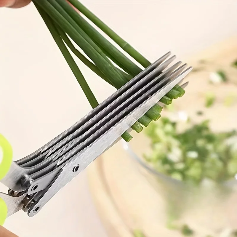 Herb Scissors 5 Blade - 1 Kräuter schere mit 5 Klingen,