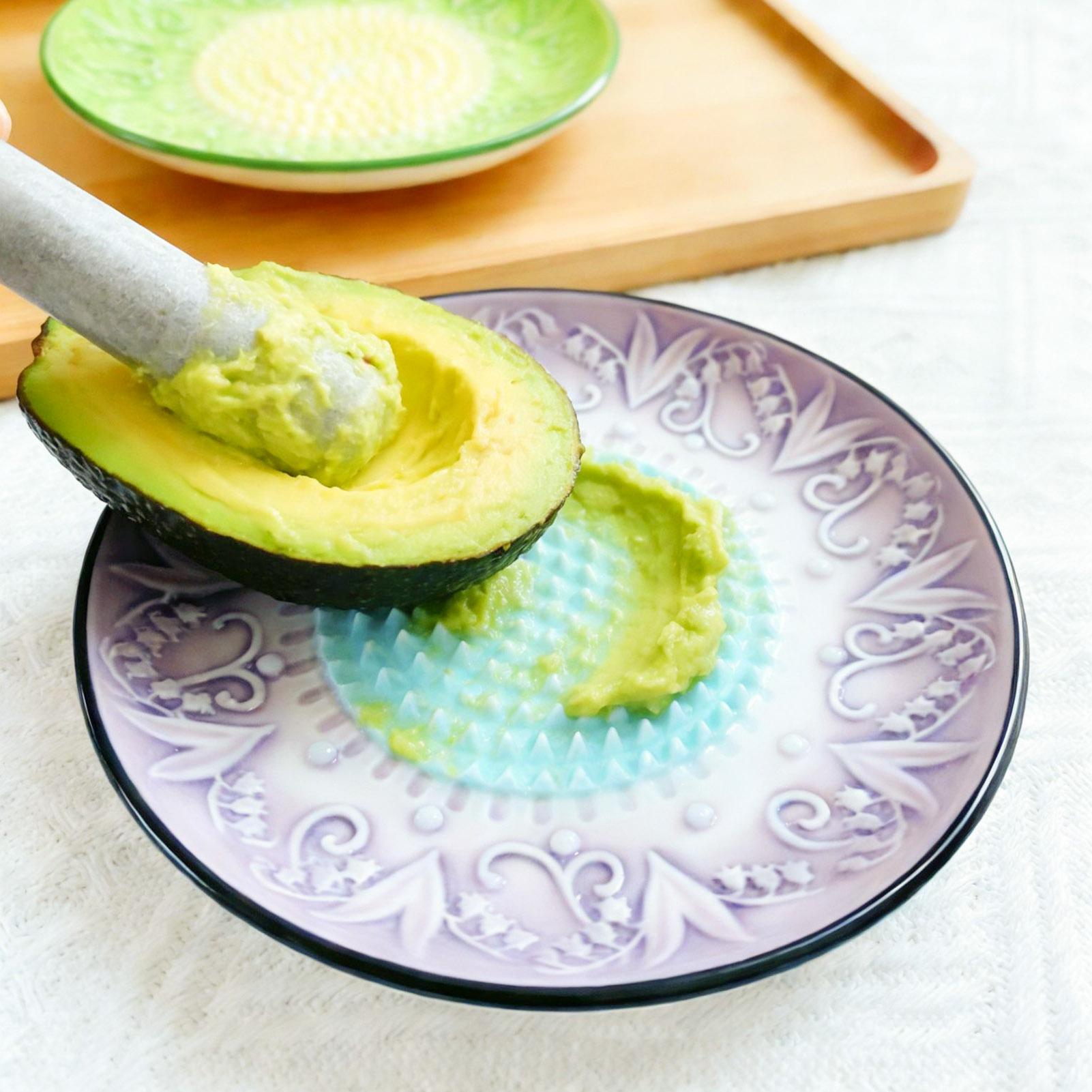 Kitchen Gadgets For Small Kitchens - Keramische Knoblauchreibeplatte, Handliche Kleine Küchenhelfer, Spanische
