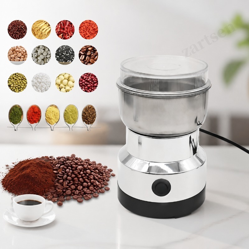 Kitchen Home Gadgets - Multifunktionale Küchenmaschine mit 4 Klingen: Getreidemühle,