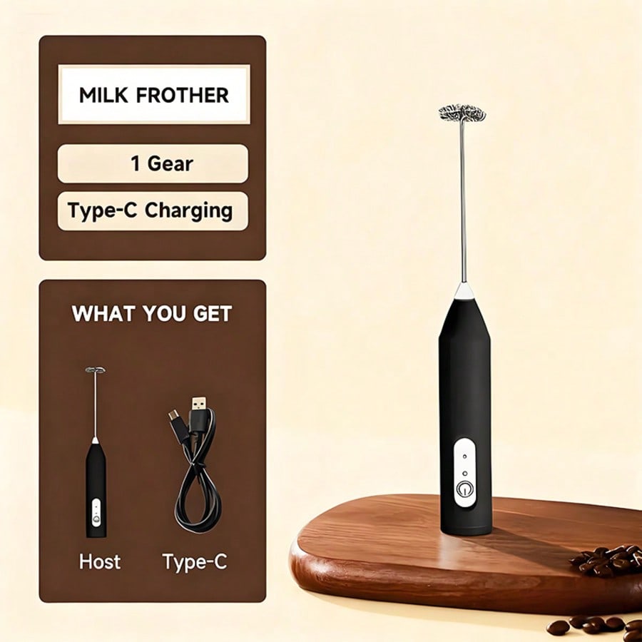 Kitchen Home Gadgets - 1er-Pack Handmixer, elektrischer Mixer, Eierschläger, Milchaufschäumer,