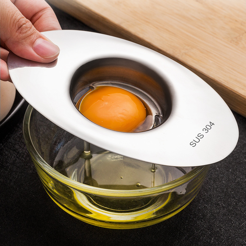 Egg Separator Tool - Edelstahl Ei Weiß Separator Werkzeuge Eier