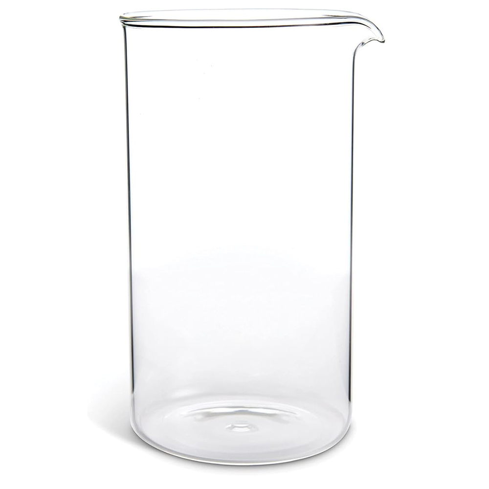 French Press Coffee Maker - Borosilikat 3.3 Glas Universeller Ersatzbecher für