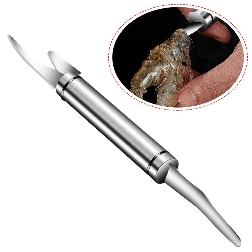 Kitchen Gadgets Brand - Küchenwerkzeug Garnelen-Schäler 1 Stück 304 Edelstahl