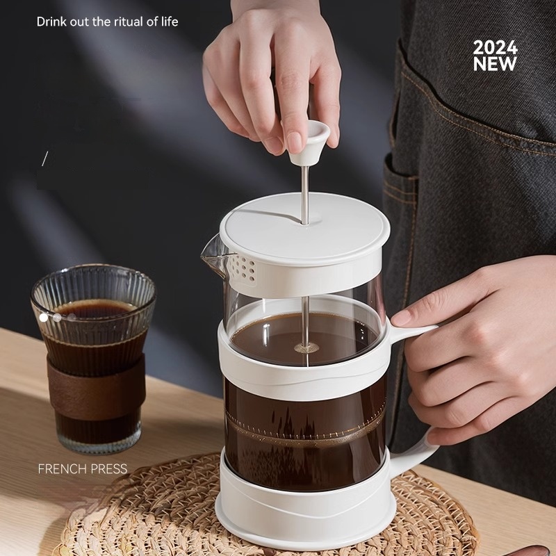 French Press Coffee Maker - GIANXI Handpresse Kaffeemaschine Multifunktions-Filter Kaffeemaschine Home