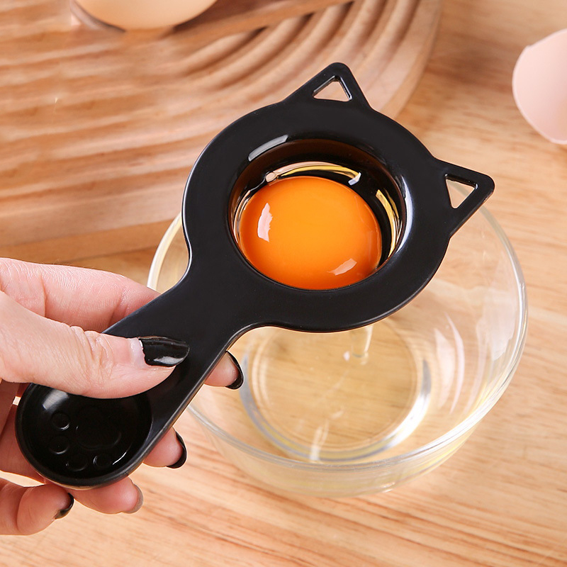 Egg Separator Tool - 1Pcs 2-in-1 Nette Cartoon Katze Ei