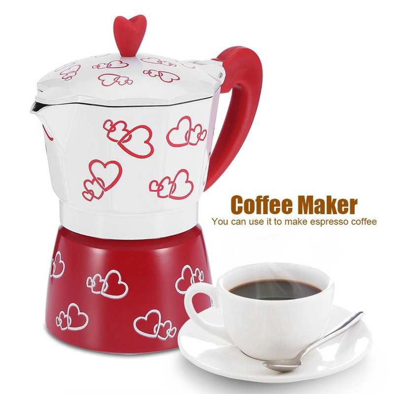 French Press Coffee Maker - Kaffeemaschine Topf Aluminium Italienische Art Kaffeekocher