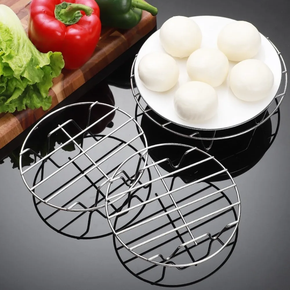 Kitchen Gadgets Air Fryer - Langlebiger 19 cm Luftfritteusen-Backständer aus Edelstahl,