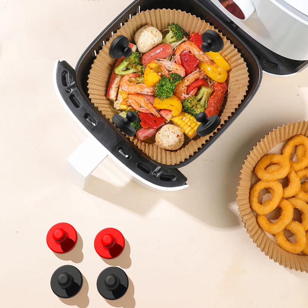 Kitchen Gadgets Air Fryer - Luftfritteusen-Pergamentpapier Magnetische Befestigungsclips Silikon-Kuchen-Gadgets Wing Kitchen
