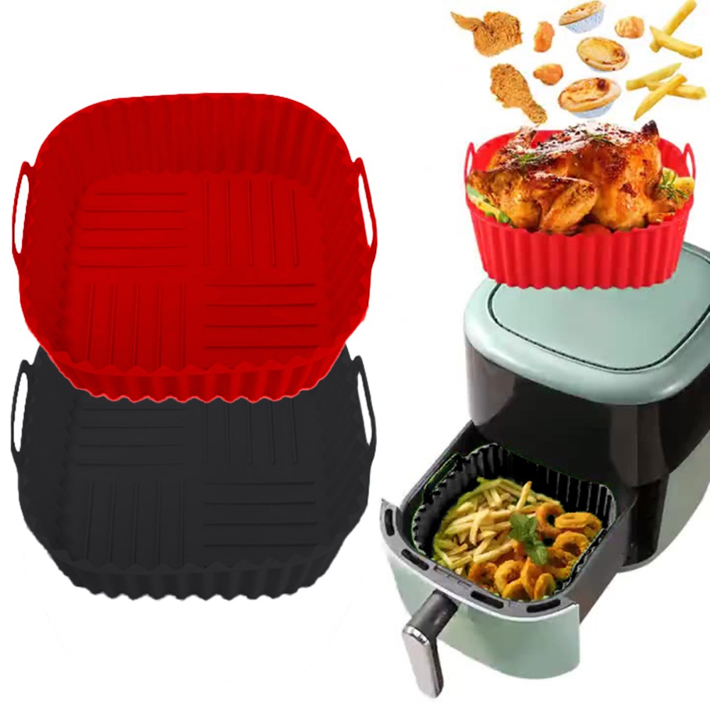 Quadratischer Silikon-Luftfrit – Kitchen Gadgets Air Fryer Bewertung und Preis