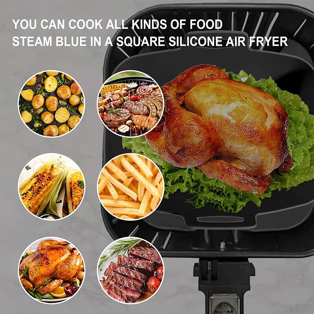 2Pcs Air Friteuse Silikon Line – Kitchen Gadgets Air Fryer Bewertung und Preis