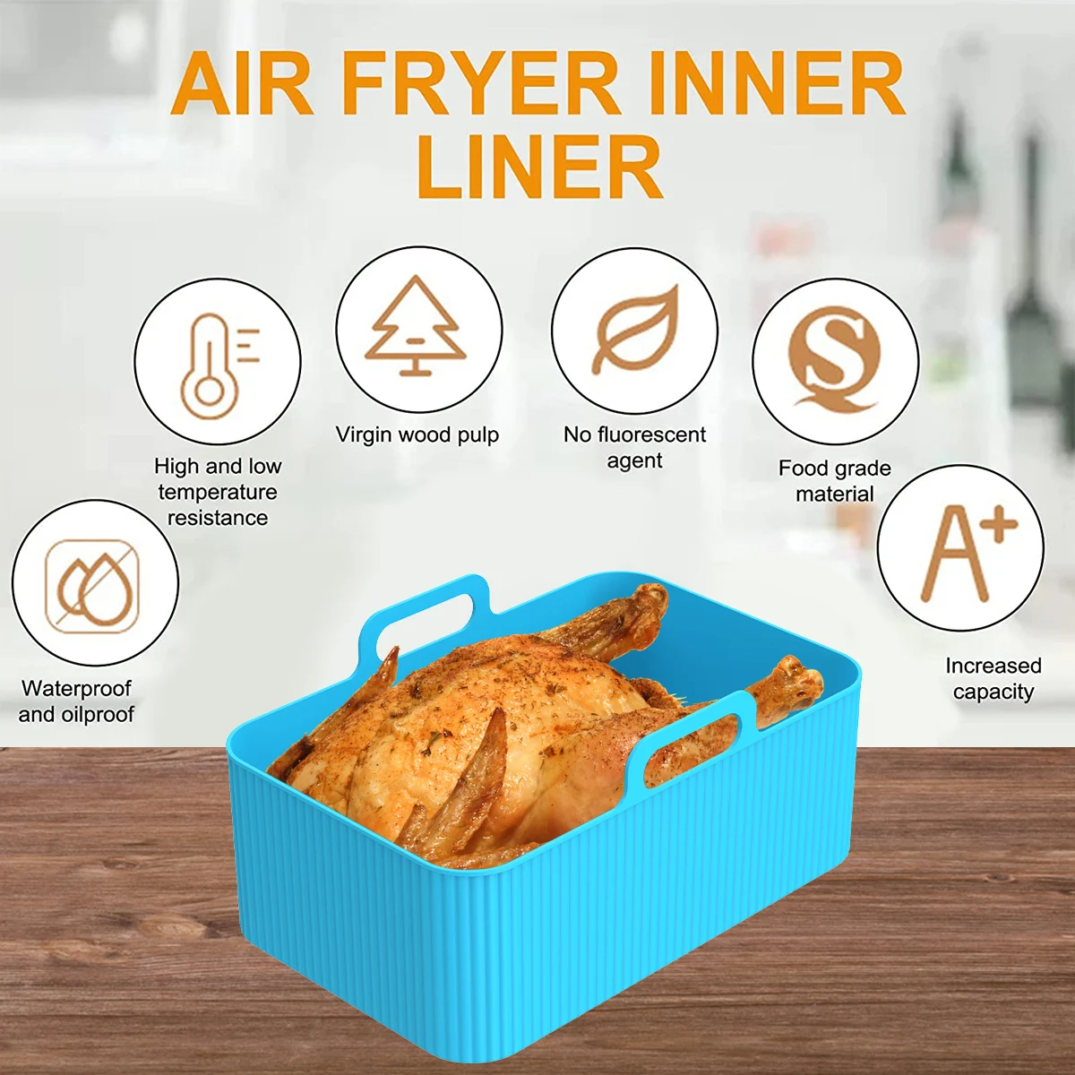 2Pcs Air Friteuse Silikon Line – Kitchen Gadgets Air Fryer Bewertung und Preis