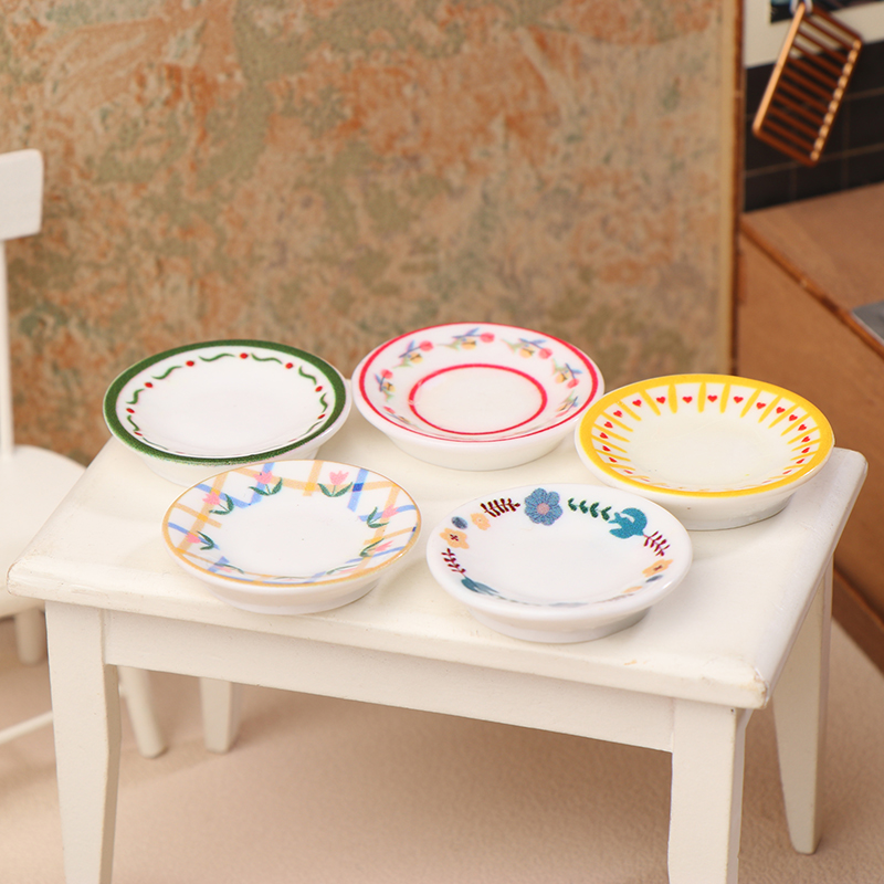 5Pcs 1/12 Puppenhaus Mini Plat – Kitchen Gadgets Website Bewertung und Preis