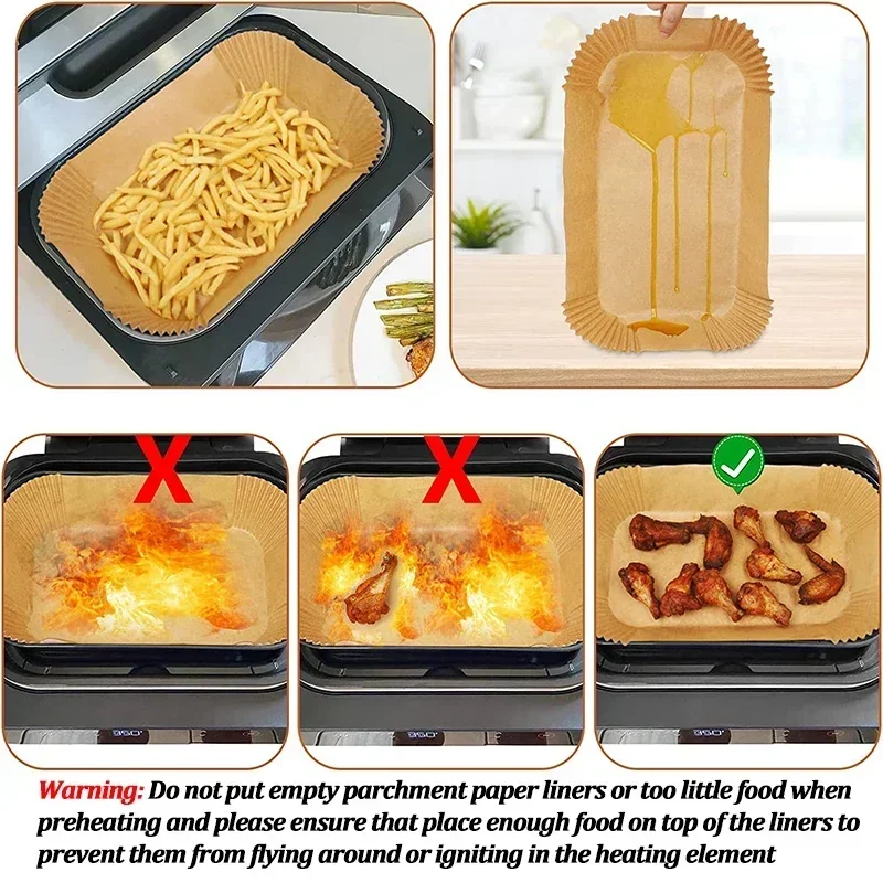 Einweg-Luftfritteusen-Papier,  – Kitchen Gadgets Air Fryer Bewertung und Preis