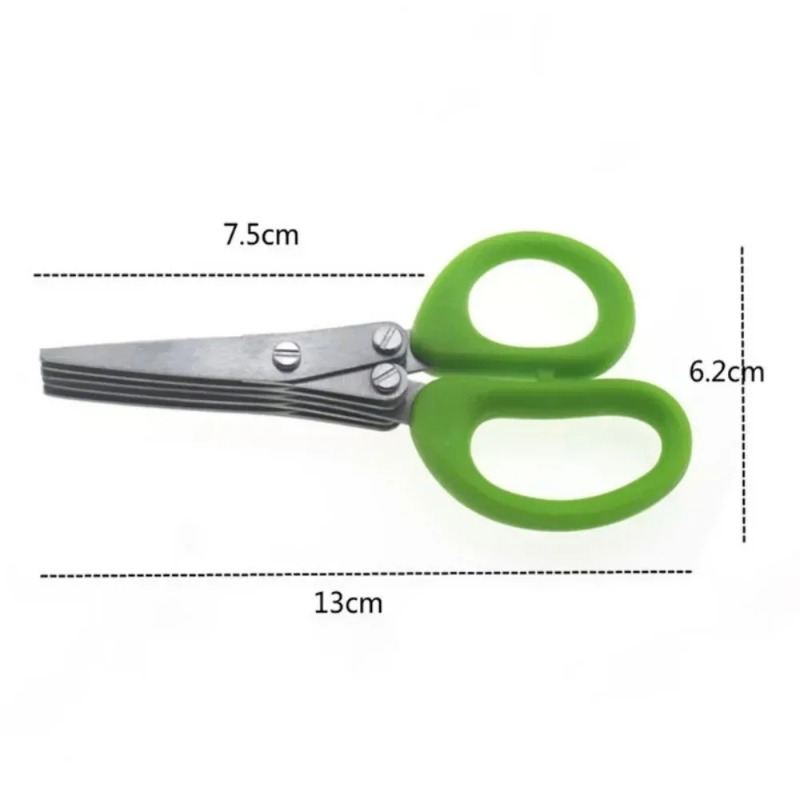 Zeitsparende Kräuterschere mit – Herb Scissors 5 Blade Bewertung und Preis