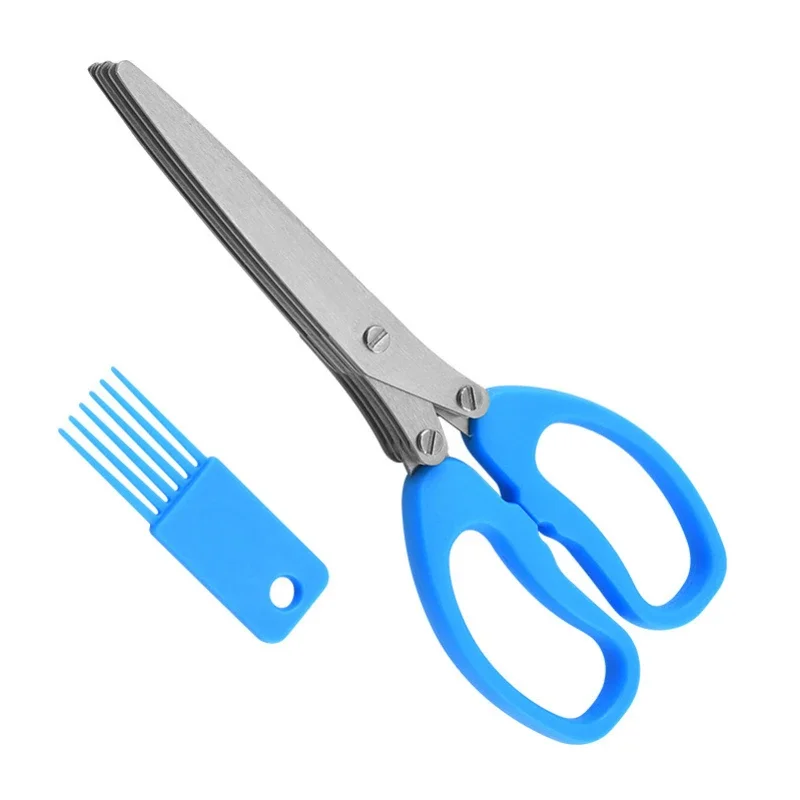 5-Blatt-Kräuterschere, multifu – Herb Scissors 5 Blade Bewertung und Preis