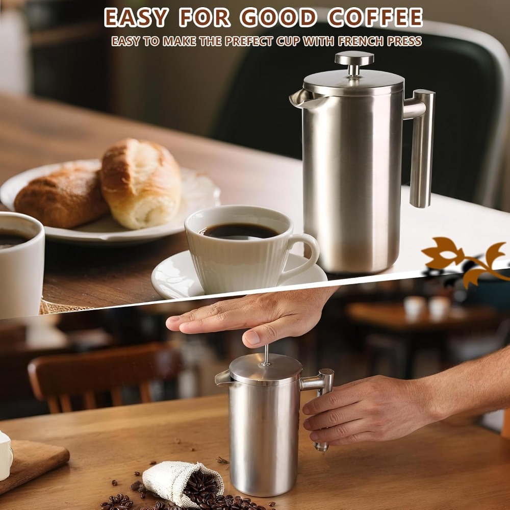 French-Press-Kaffeemaschine, 3 – French Press Coffee Maker Bewertung und Preis