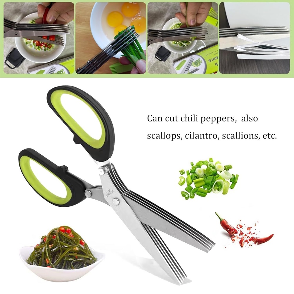 Mehrschichtige Schere, Küchens – Herb Scissors 5 Blade Bewertung und Preis