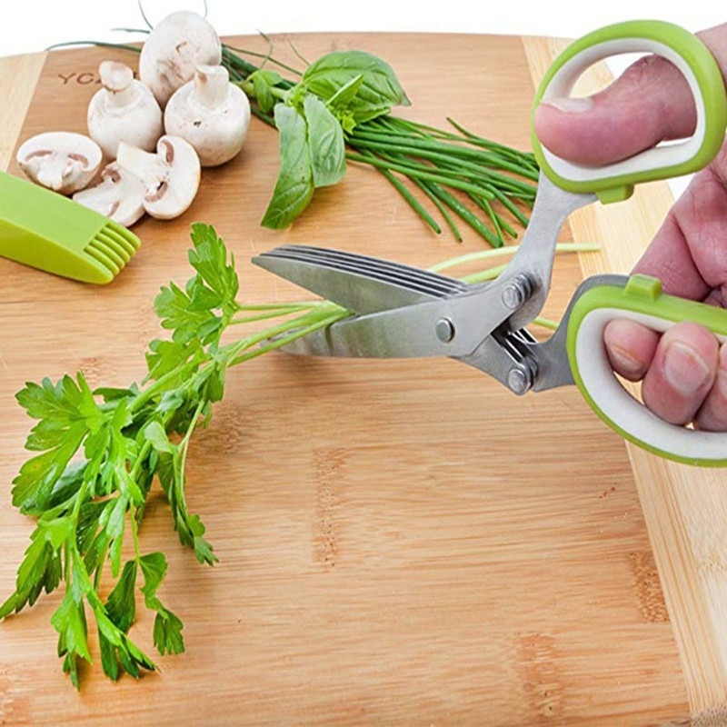 Kräuterschere mit 5 Klingen, K – Herb Scissors 5 Blade Bewertung und Preis