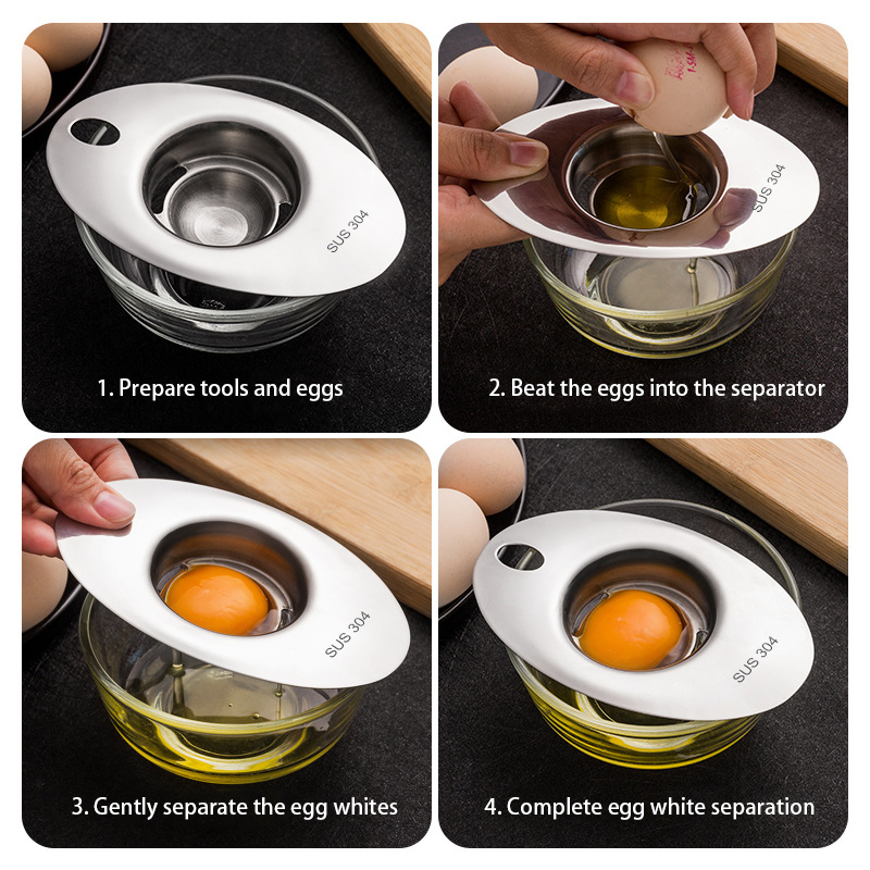 Edelstahl Ei Weiß Separator We – Egg Separator Tool Bewertung und Preis