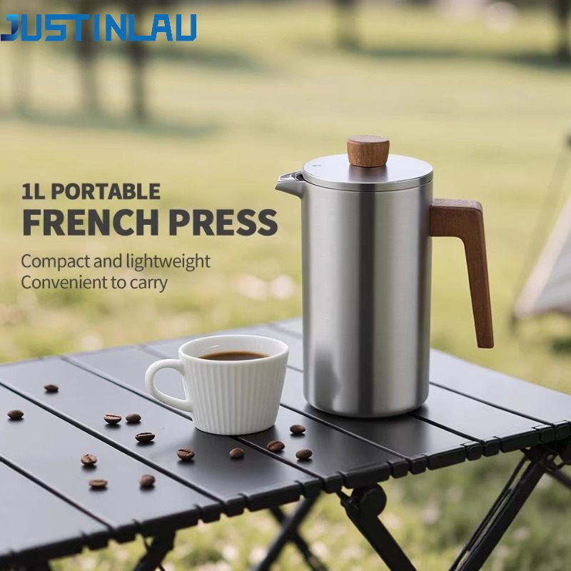 JUSTINLAU 1000ml Edelstahl Fre – French Press Coffee Maker Bewertung und Preis