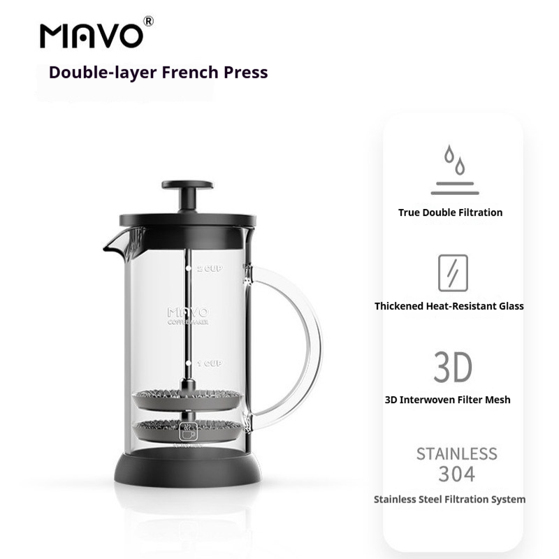 MAVO French-Press-Kaffeemaschi – French Press Coffee Maker Bewertung und Preis