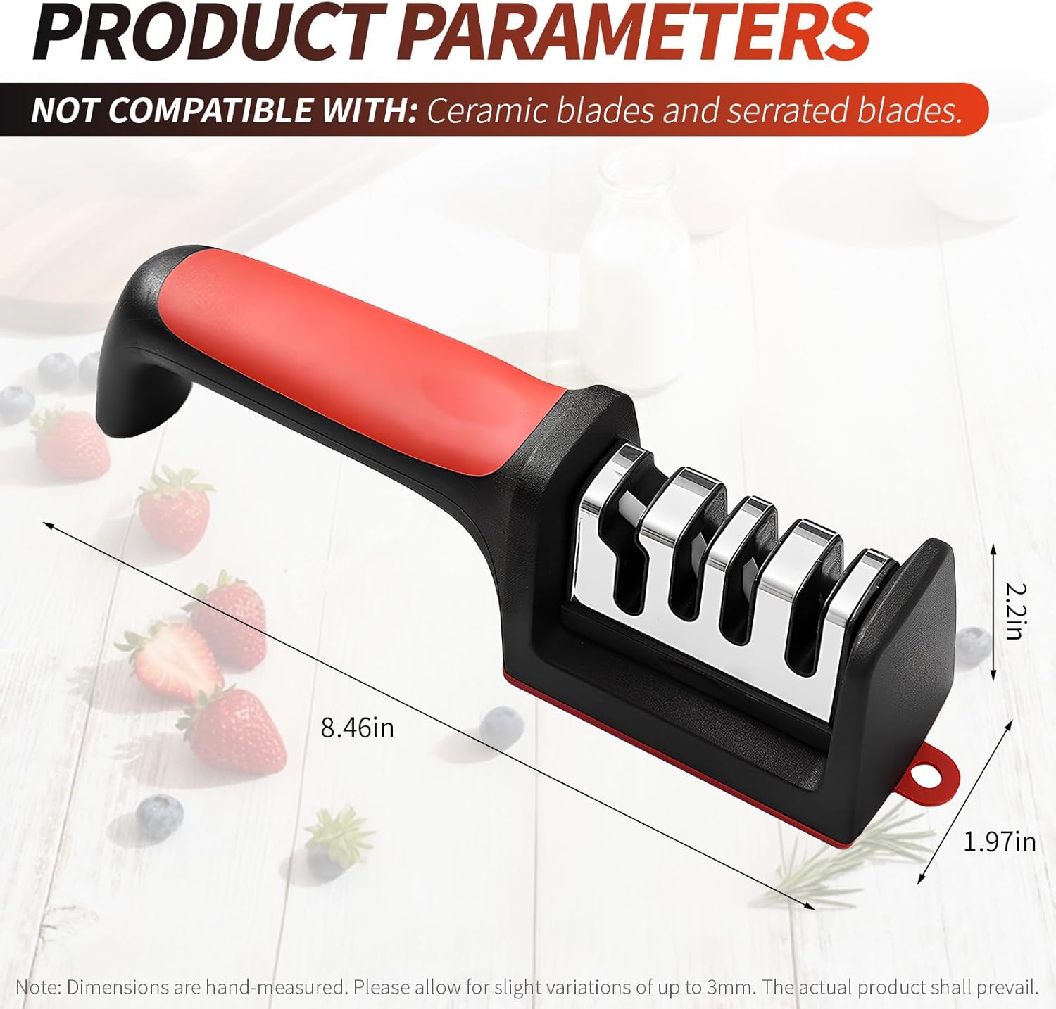 1 Stück Multifunktionaler Mess – Knife Sharpener Bewertung und Preis