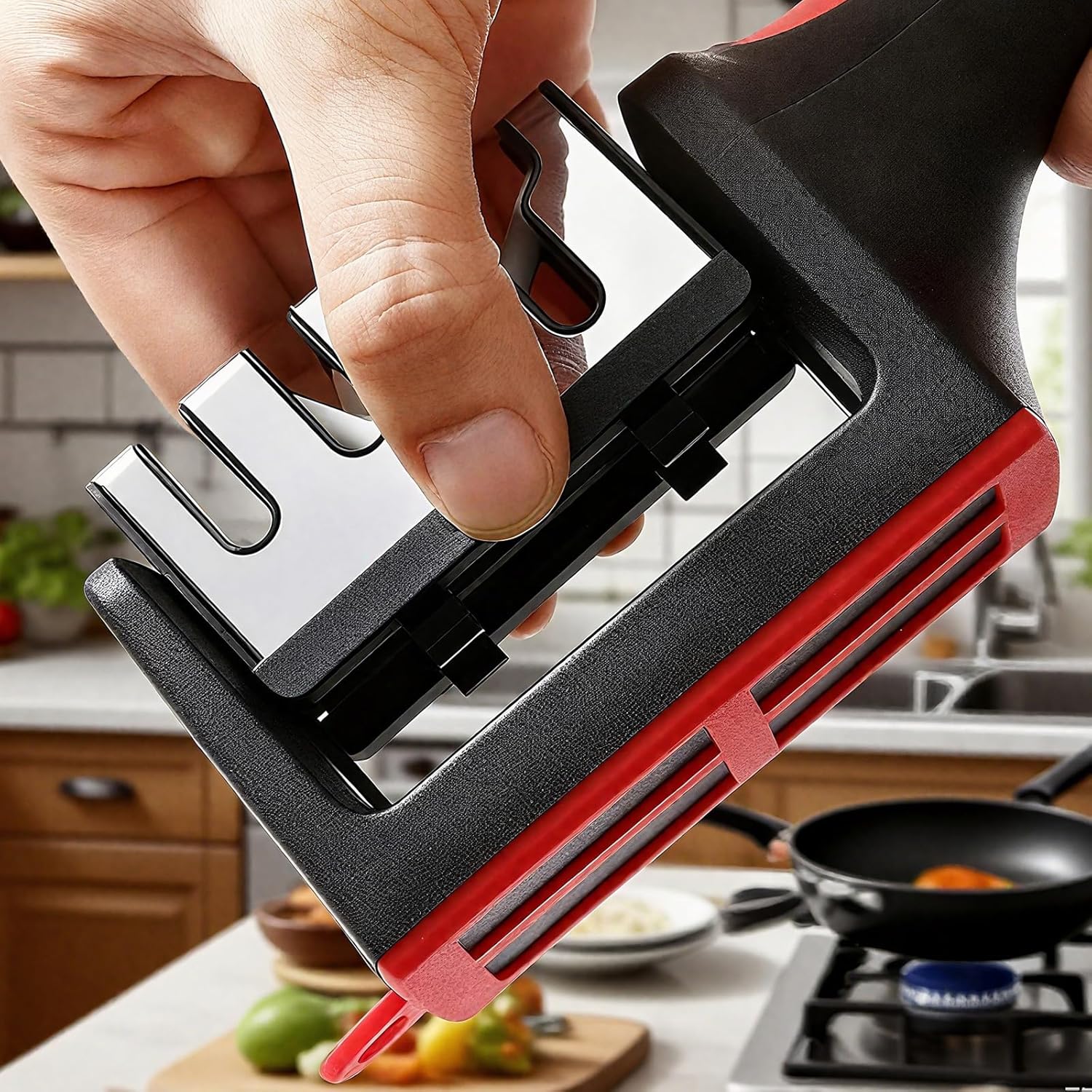 1 Stück Multifunktionaler Mess – Knife Sharpener Bewertung und Preis