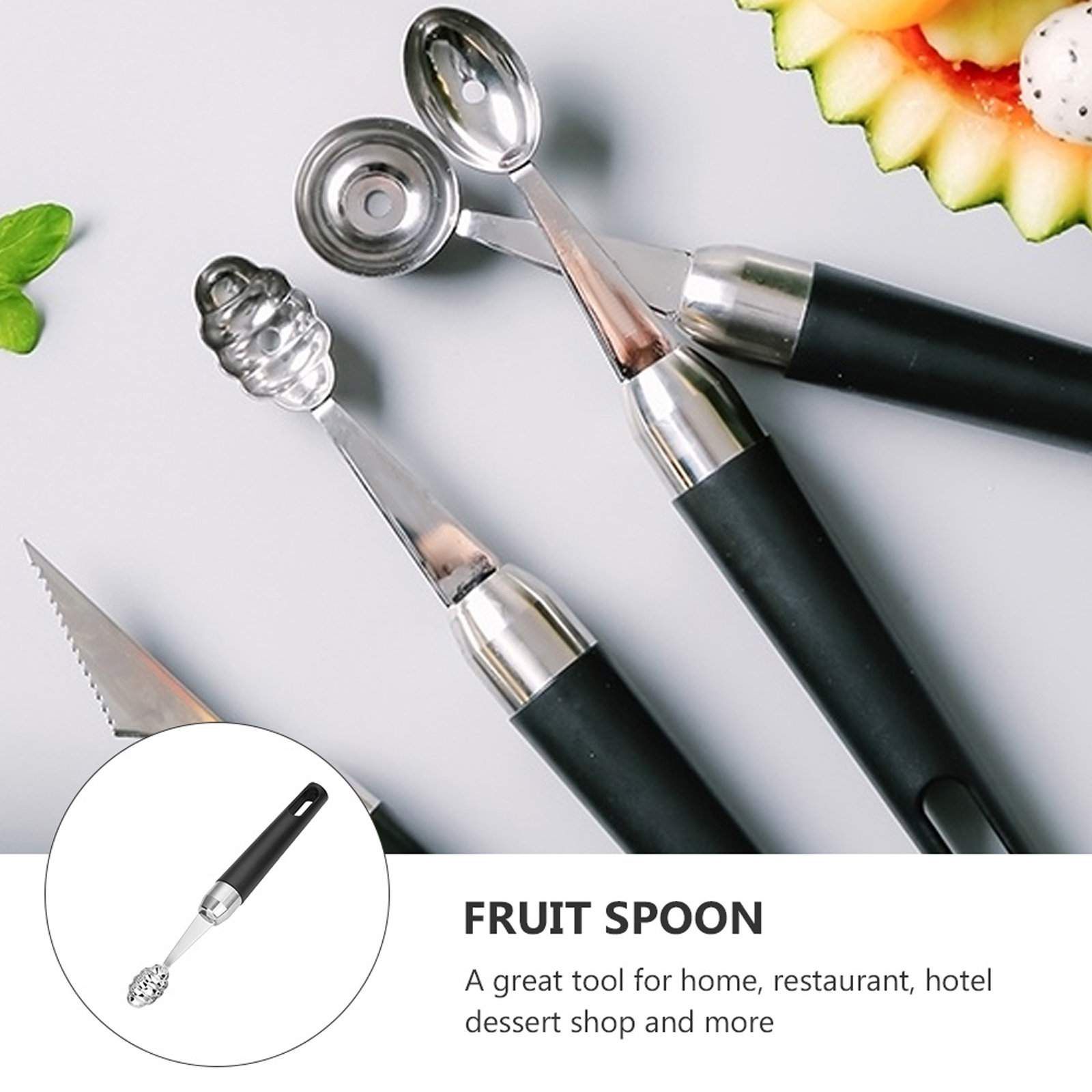 1 Stück Edelstahl-Fruchtlöffel – Kitchen Home Gadgets Bewertung und Preis